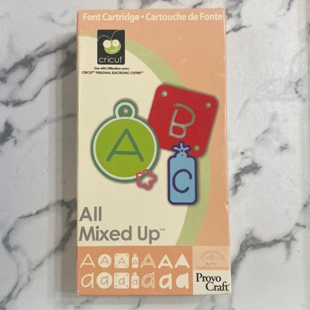 Cricut Cartridge Provo Craft - All mixed up